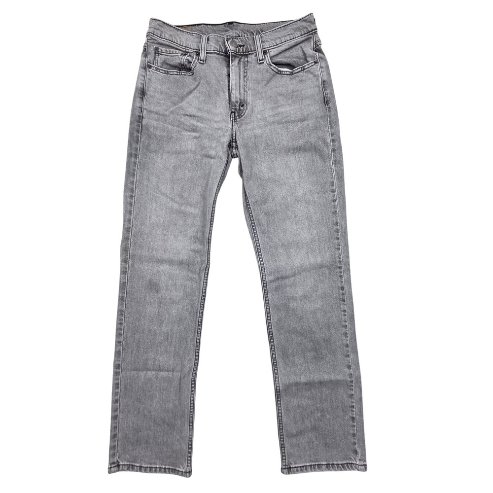 Levis 514 Straight Fit Jeans Stretch Denim Faded Gray Mens 30x30